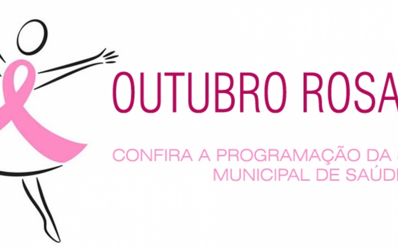 SECRETARIA MUNICIPAL DE SAÚDE DIVULGA PROGRAMAÇÃO DO OUTUBRO ROSA 2015